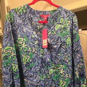 Lilly Pulitzer long sleeve bouse